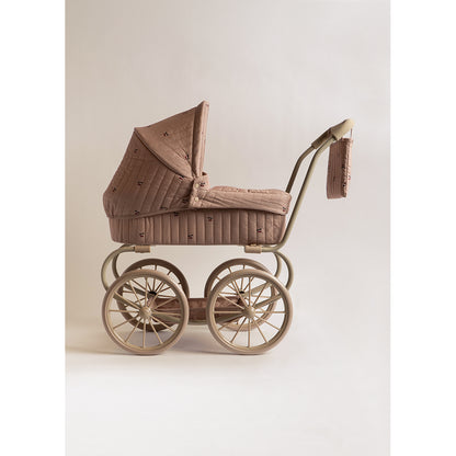 Konges Sløjd Minnie Doll Pram with Bag - Cherry Blush