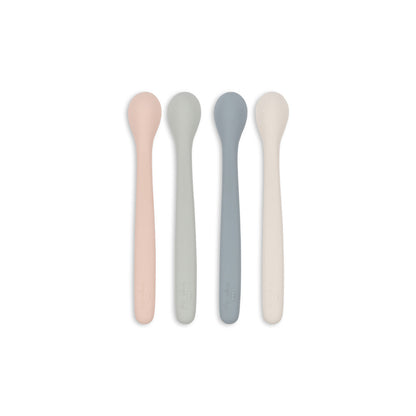 Konges Sløjd Silicone Spoons, 4-Pack - Onyx