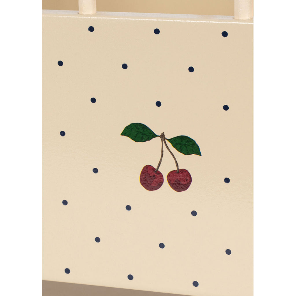 Konges Sløjd dukkeseng i træ, Big cherry