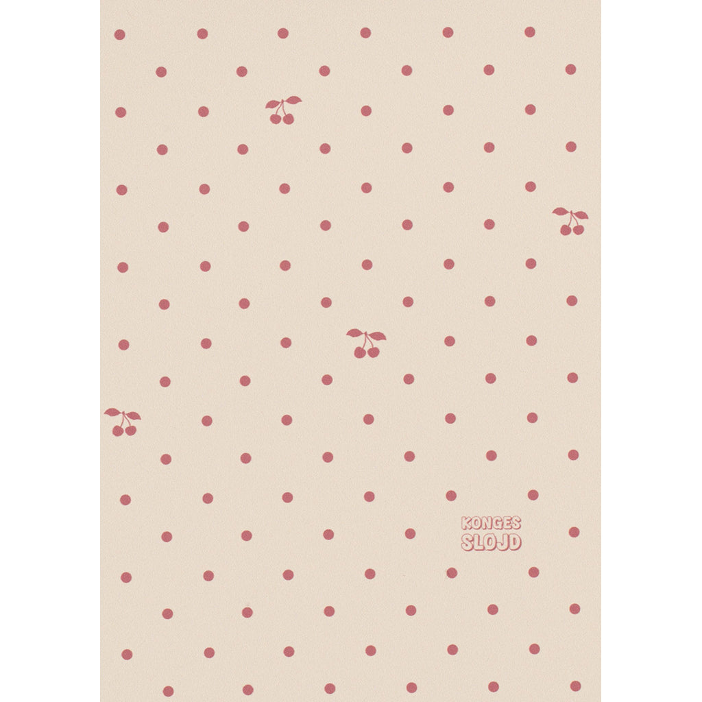 Konges Sløjd gulvmåtte, stoleunderlag - Cherry dot