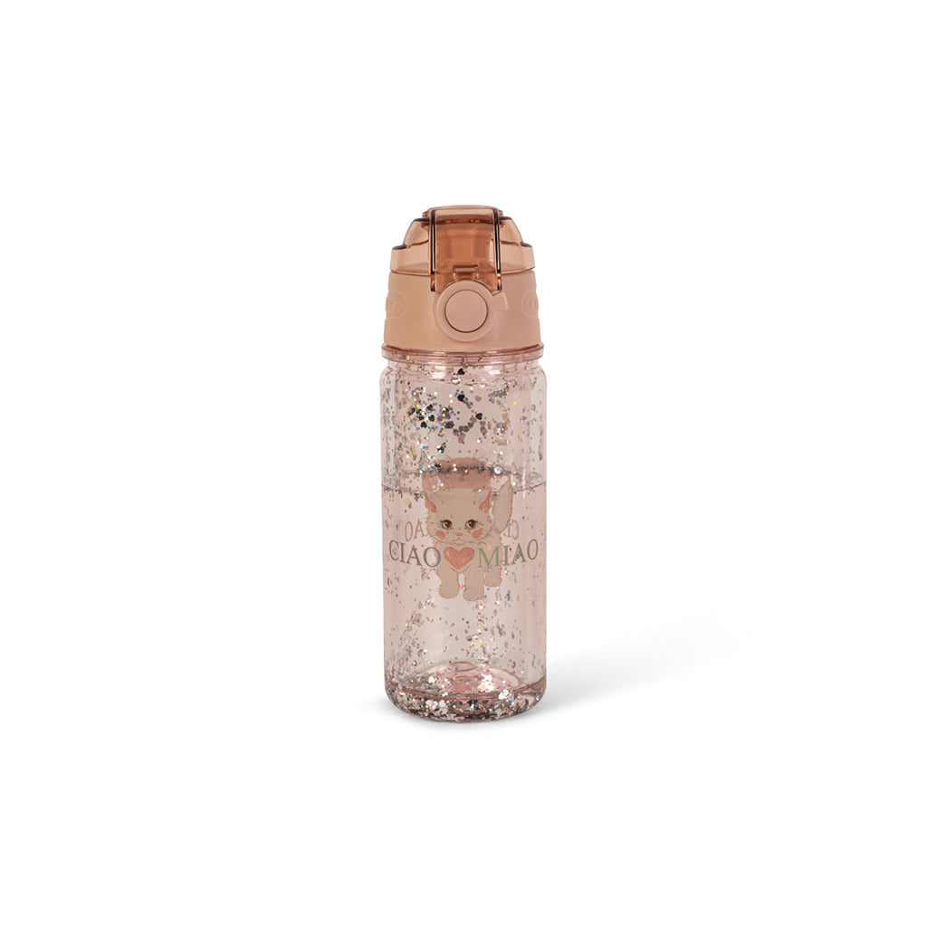 Konges Sløjd Glitter Water Bottle, Ciao Miao