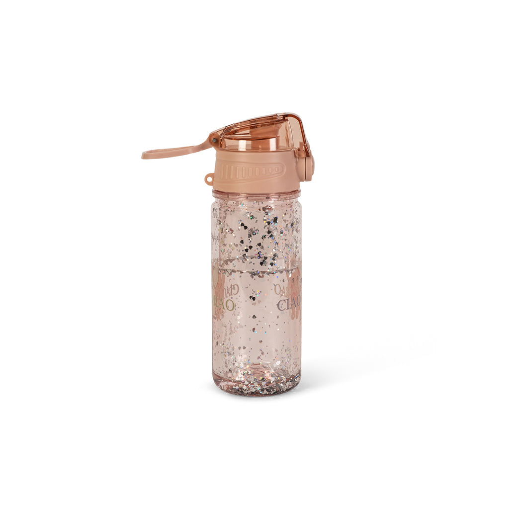 Konges Sløjd Glitter Water Bottle, Ciao Miao