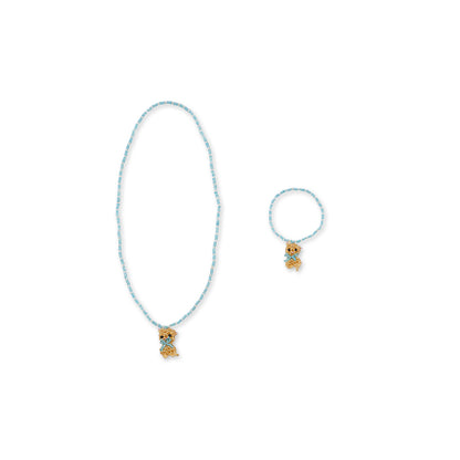 Konges Sløjd Jewelry Set with Necklace and Bracelet, Kitty