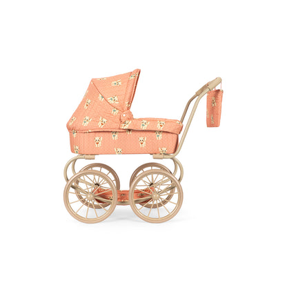 Konges Sløjd Minnie Doll Pram with Bag - Ciao Miao Rose