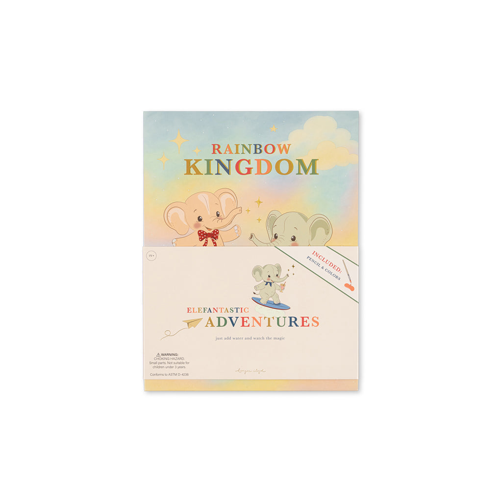 Konges Sløjd Magical Painting Book, Paint with Water - Rainbow Multi