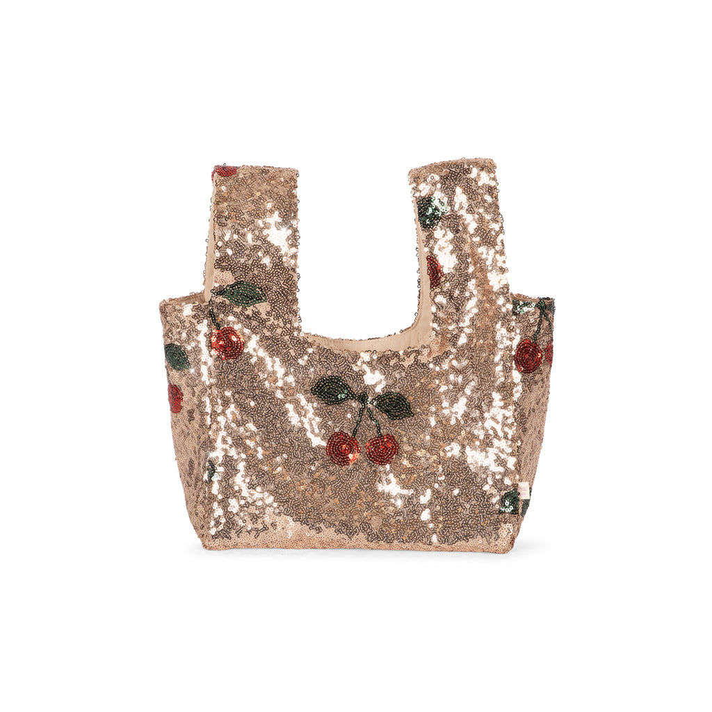 Konges Sløjd tote bag, Starla Sequin - Ma grande cerise blush