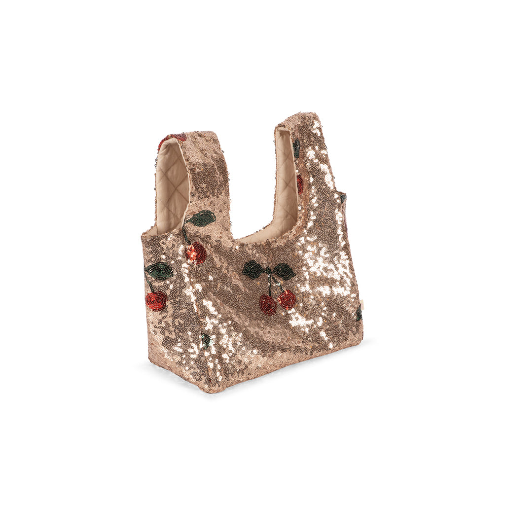 Konges Sløjd tote bag, Starla Sequin - Ma grande cerise blush
