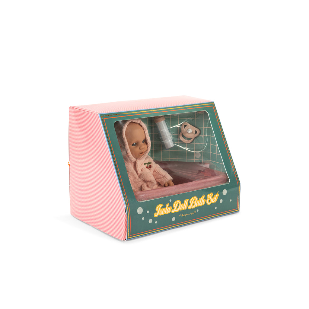 Konges Sløjd Isola Bath Doll Set, Cherry