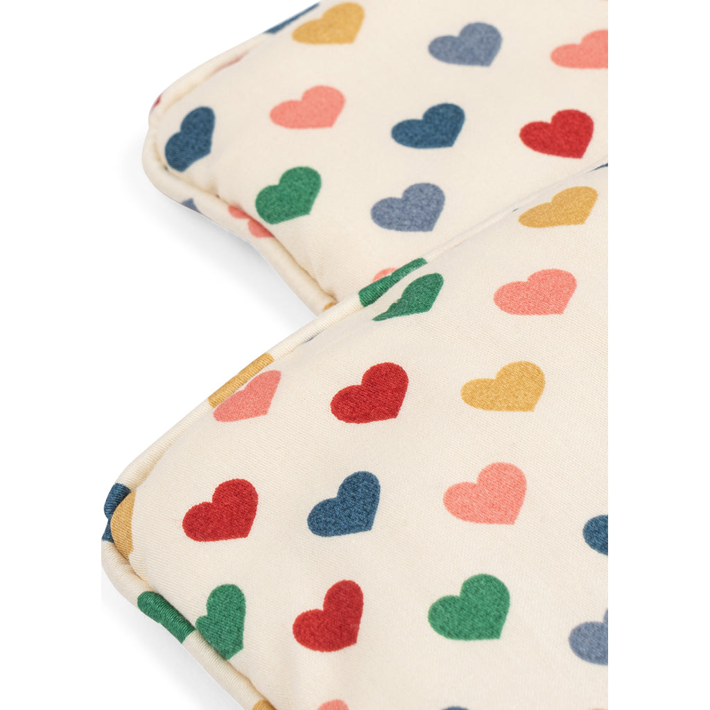 Konges Sløjd Doll Bedding, Coeur colore