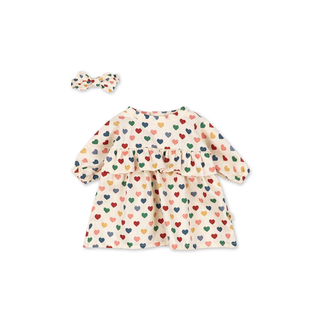 Konges Sløjd Doll Clothes, Coeur Colore