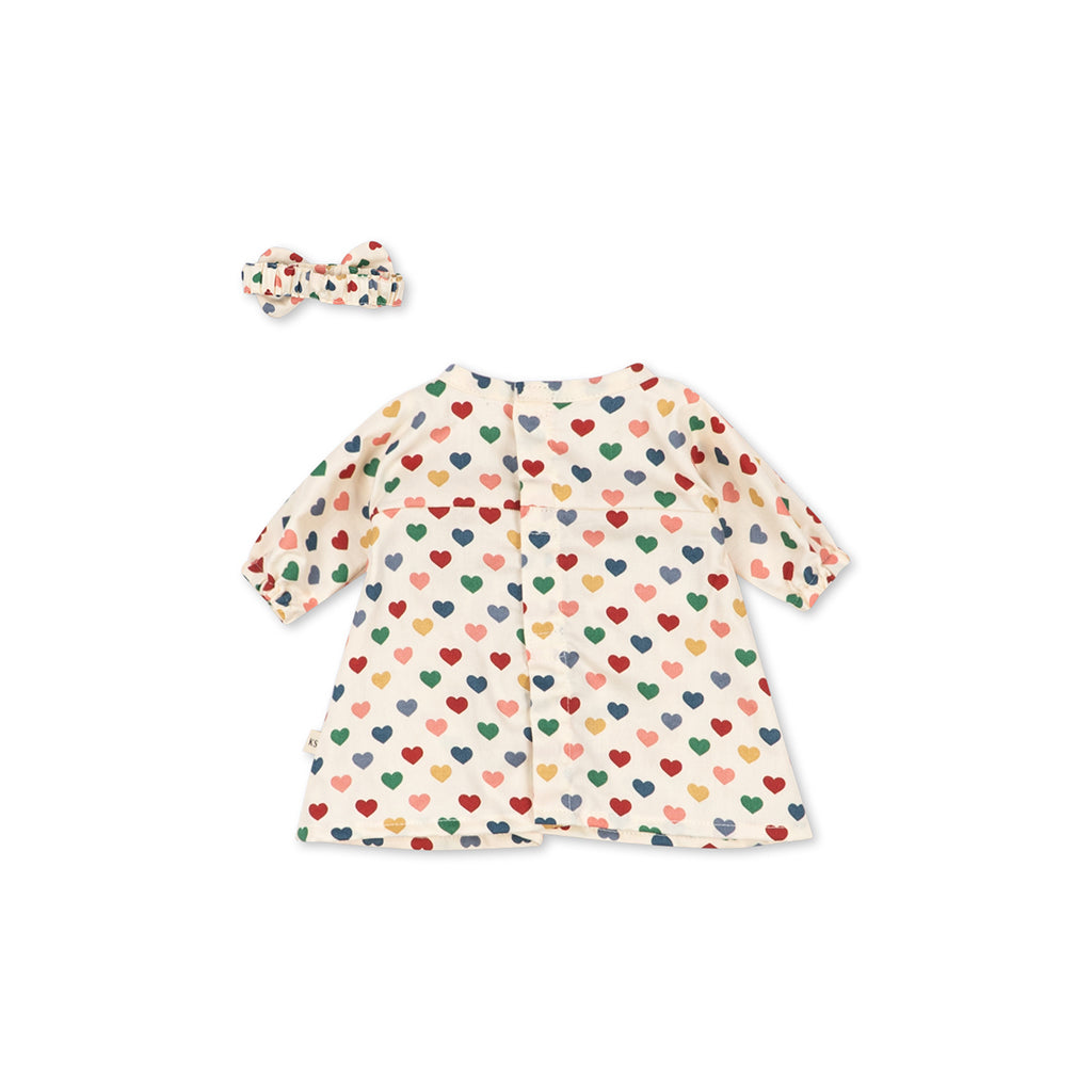 Konges Sløjd Doll Clothes, Coeur Colore
