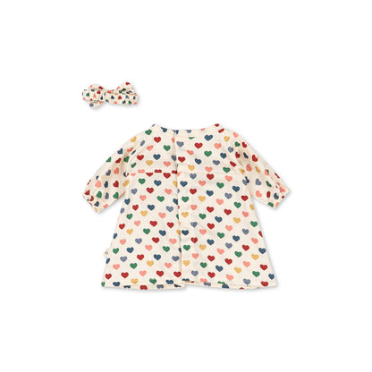 Konges Sløjd Doll Clothes, Coeur Colore