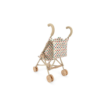Konges Sløjd Doll Stroller, Coeur Colore