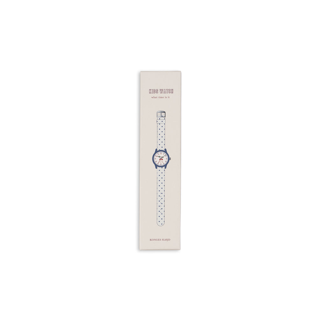 Konges Sløjd Children’s Wristwatch, Cherry/Dot