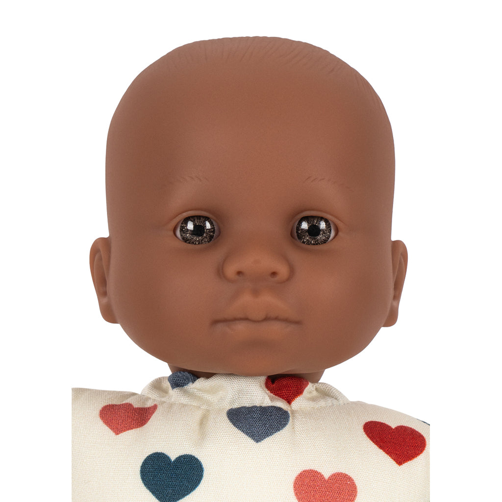 Konges Sløjd Mini Doll, Coeur colore