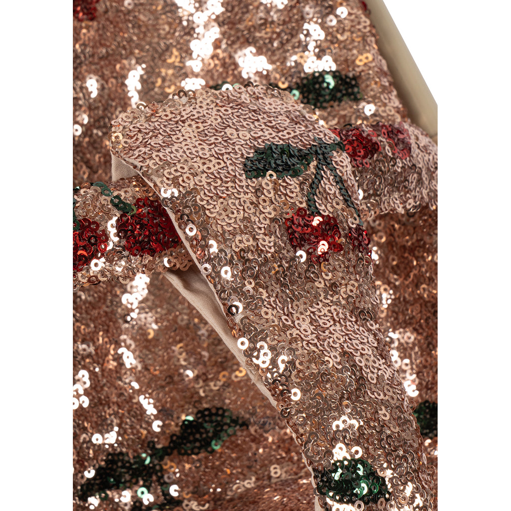 Konges Sløjd Doll Stroller, Sparkly – Cherry Sequin