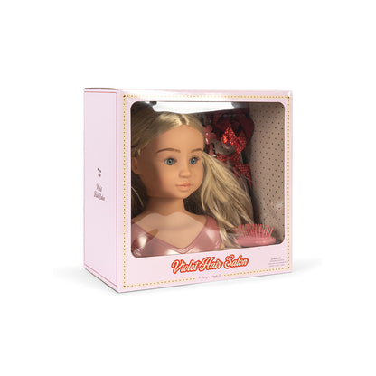 Konges Sløjd Violet Hairdresser Doll with Accessories, Multicoloured