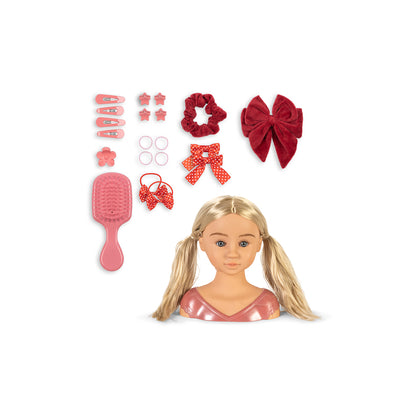 Konges Sløjd Violet Hairdresser Doll with Accessories, Multicoloured