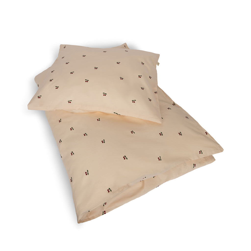 Konges Sløjd Junior Bedding, Organic - Cherry