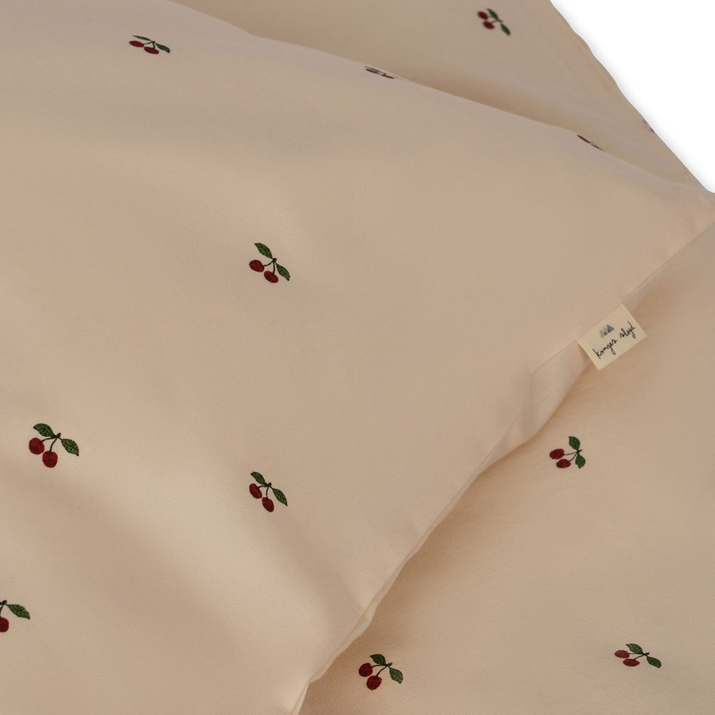 Konges Sløjd Junior Bedding, Organic - Cherry