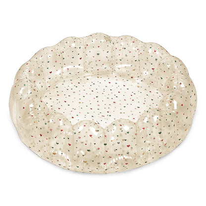 Konges Sløjd Inflatable Pool, Ø: 90 cm – Multi Hearts