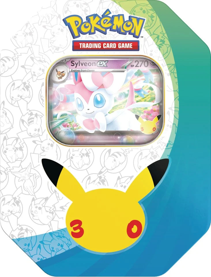 Pokémon - 30th Celebrations - Assorted Tin Box