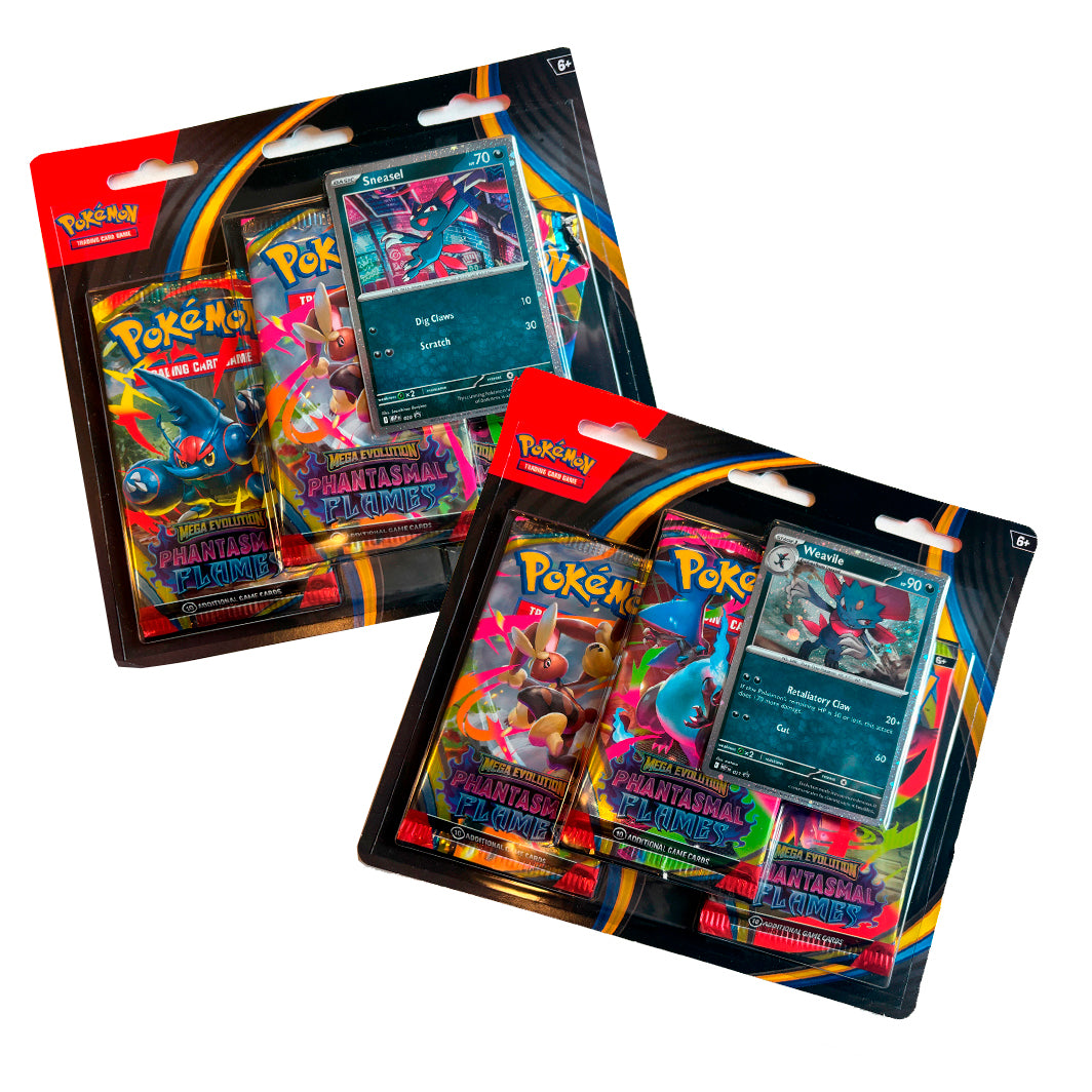 Pokémon Blister 3P ME02, Phantasmal Flames - 2 Variants