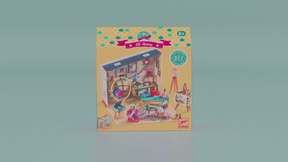 Djeco Mi House, DIY Miniature Dollhouse - Stella