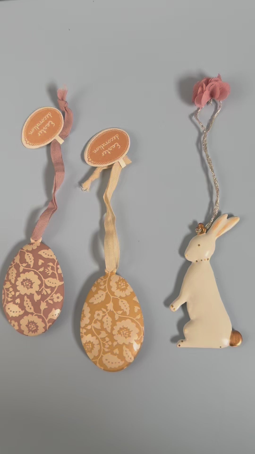 Maileg Easter Decoration, Metal Ornament - Seated Hare