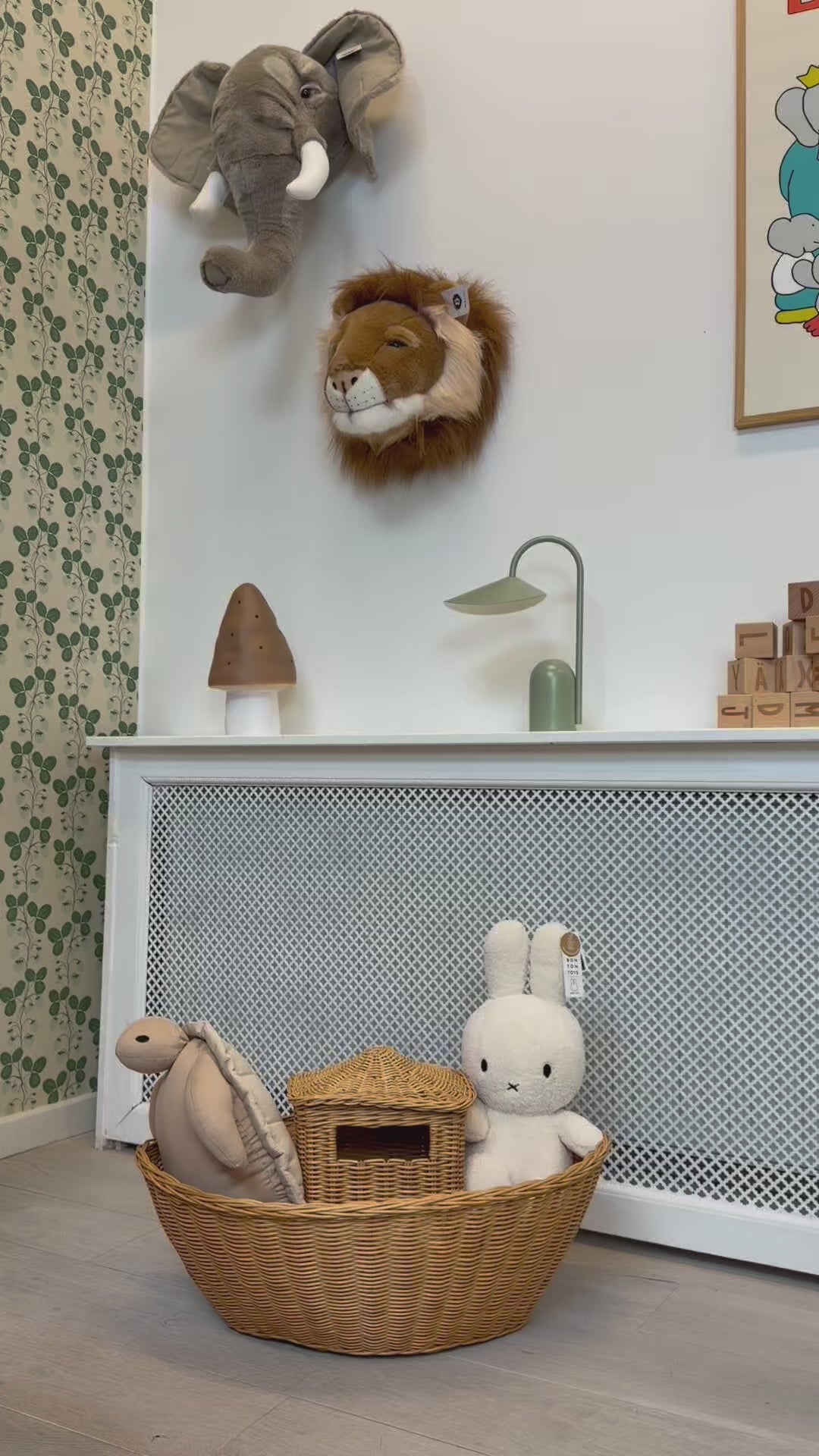 ferm Living Braided Rattan Basket, Braided Ark