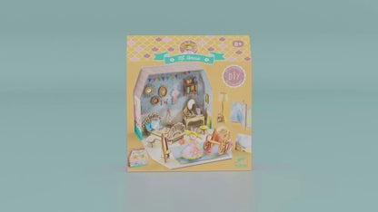 Djeco Mi House, DIY Miniature Dollhouse - Alba