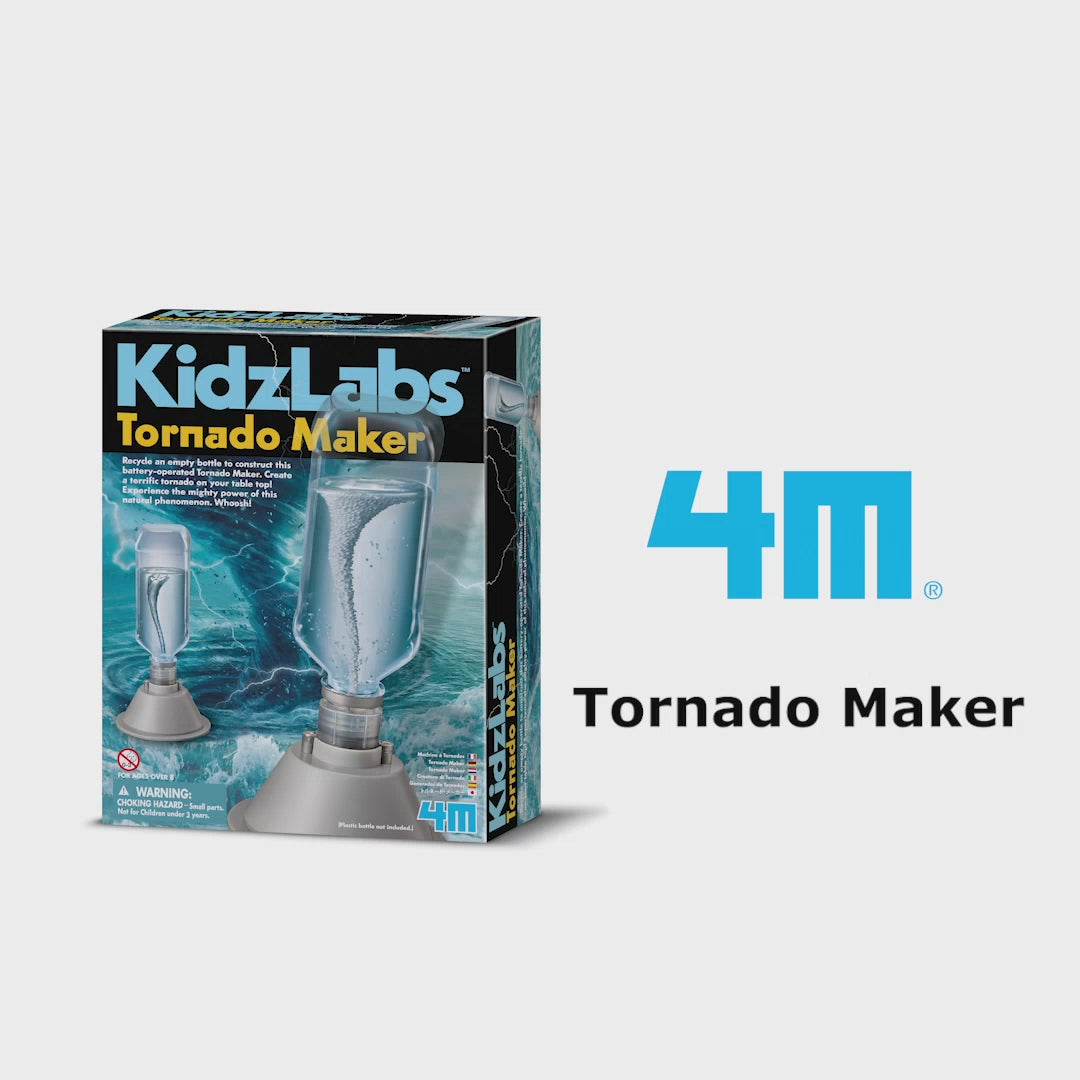 Produkvideo af KidzLabs, eksperiment sæt - Tornado