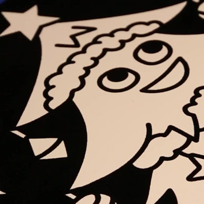 Omy Coloring Book, Velvet Motifs - Ho, Ho, Ho