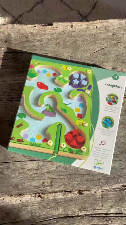 Djeco magnetisk frølabyrint