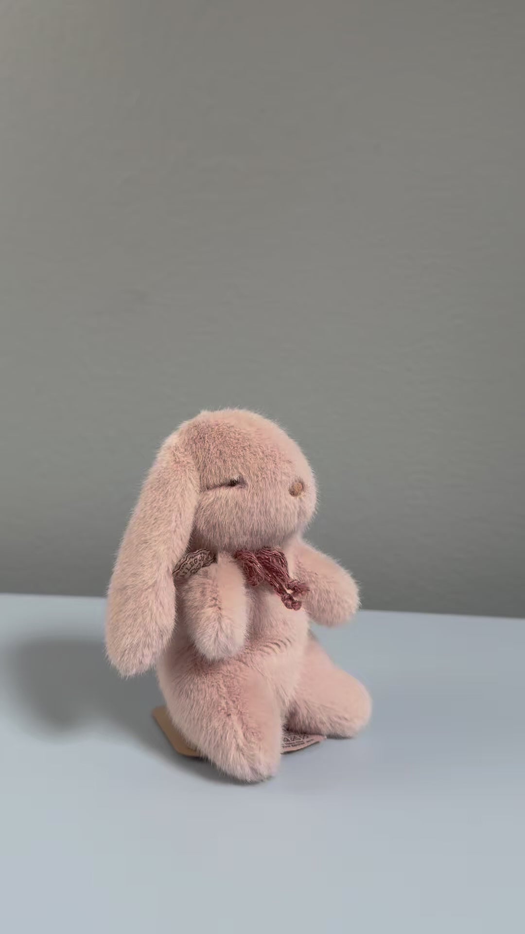 Maileg Plush Rabbit, Mini – Light Powder