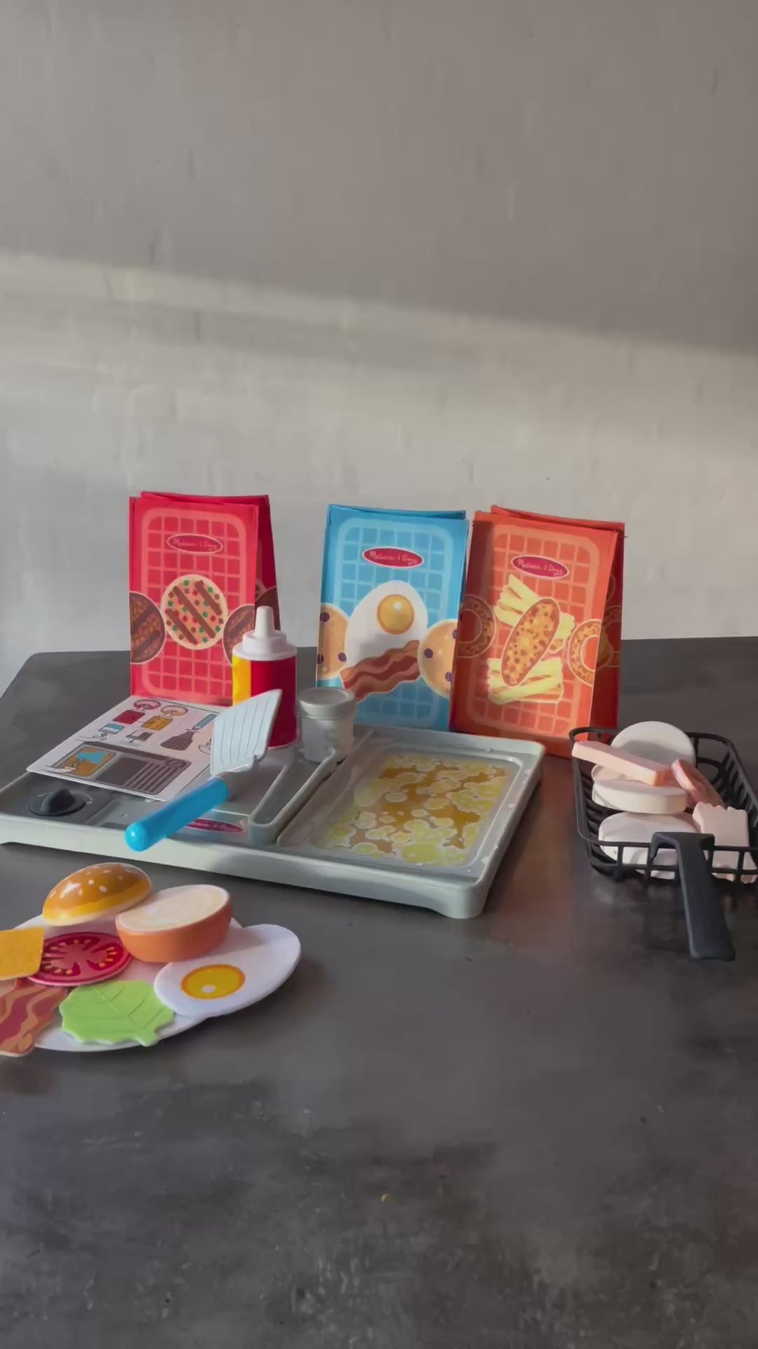 Melissa & Doug Water Wow legemad m. vandaktiverede farveskift, grillbar