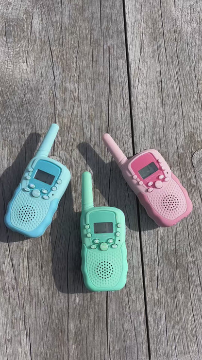 Lalarma walkie talkie til børn