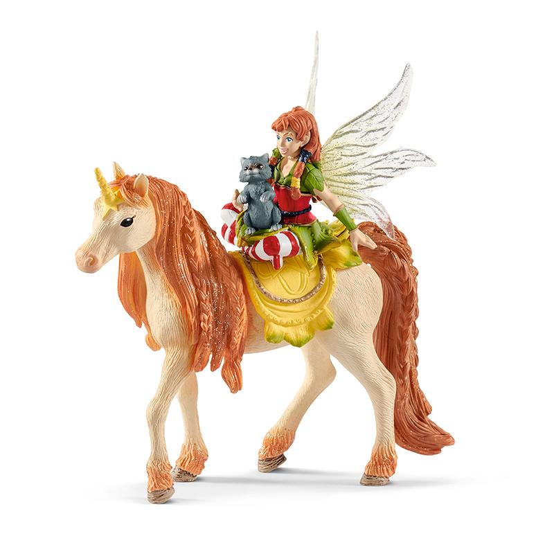 Schleich Fairy Marvin with Glitter Unicorn