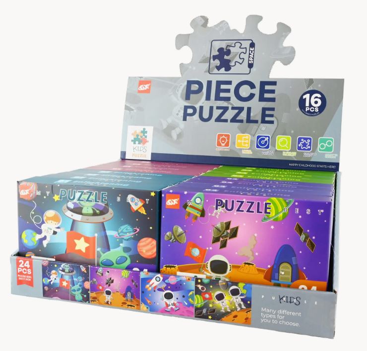 Robetoy, Space Puzzle, Assorted