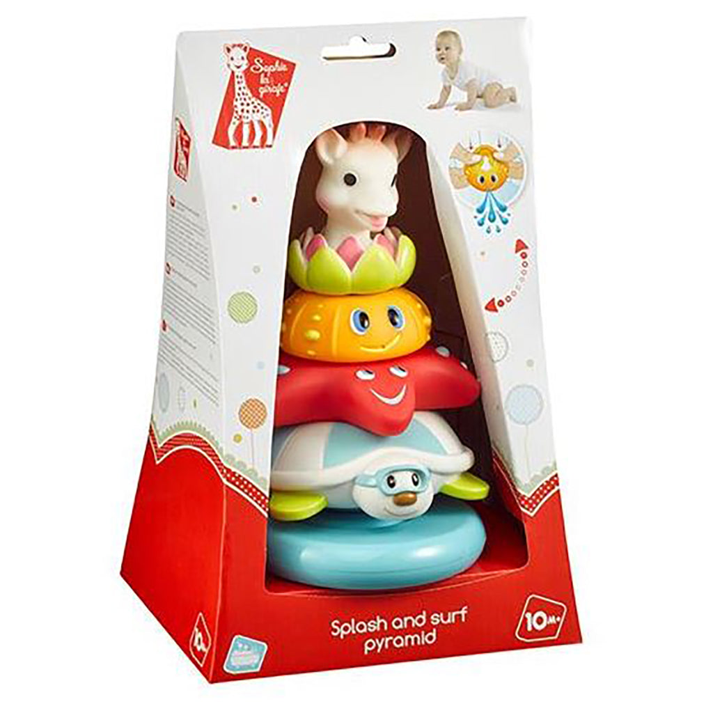 Sophie la girafe, Bath Toy - Splash and Surf Pyramid
