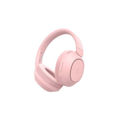 Lalarma Hybrid Active Noise-Cancelling Headphones for Kids - Pink