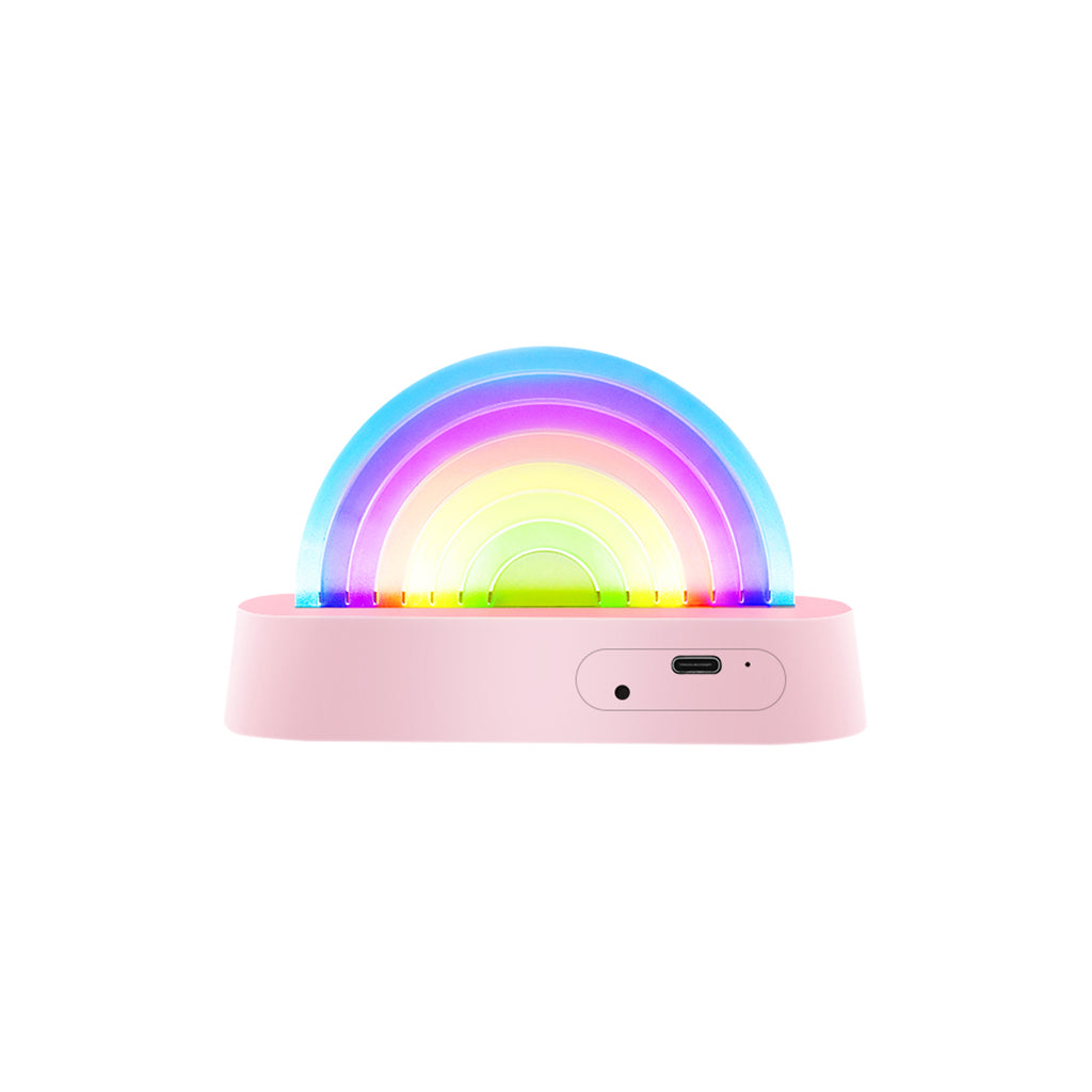 Lalarma Dancing Rainbow Lamp, Rose