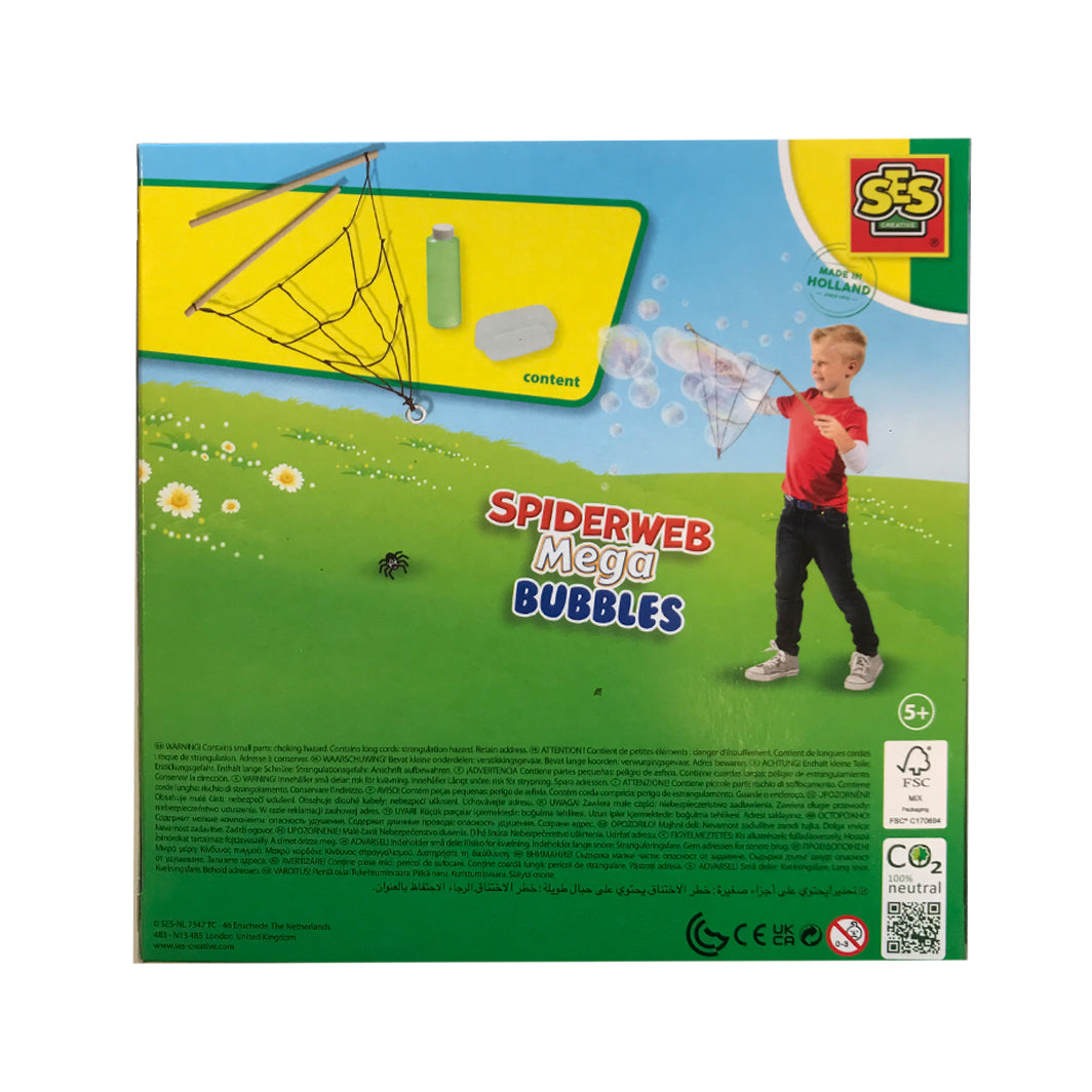 SES Creative Spiderweb Mega Bubbles