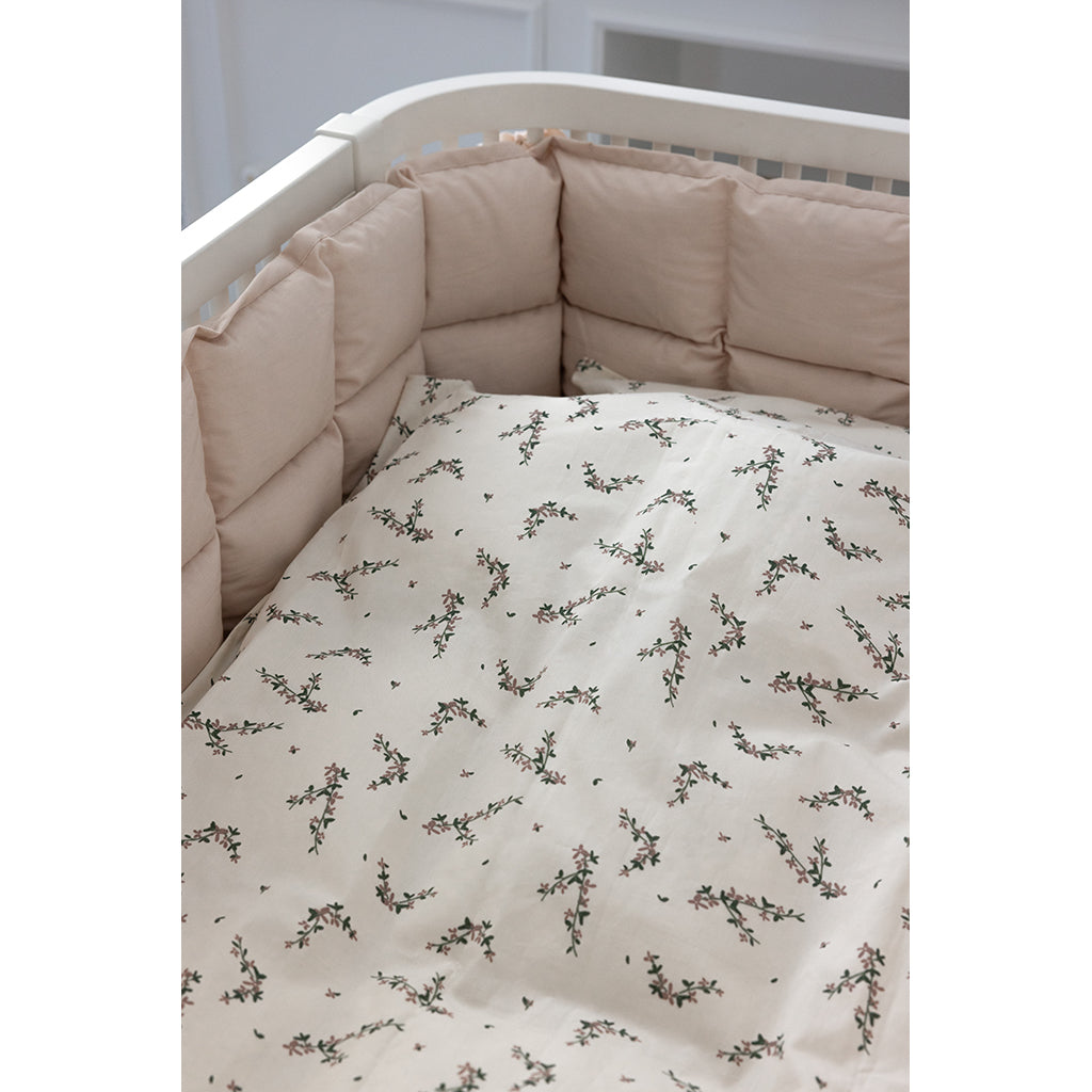 Sebra Baby Bedding, Organic - Powder Blossom