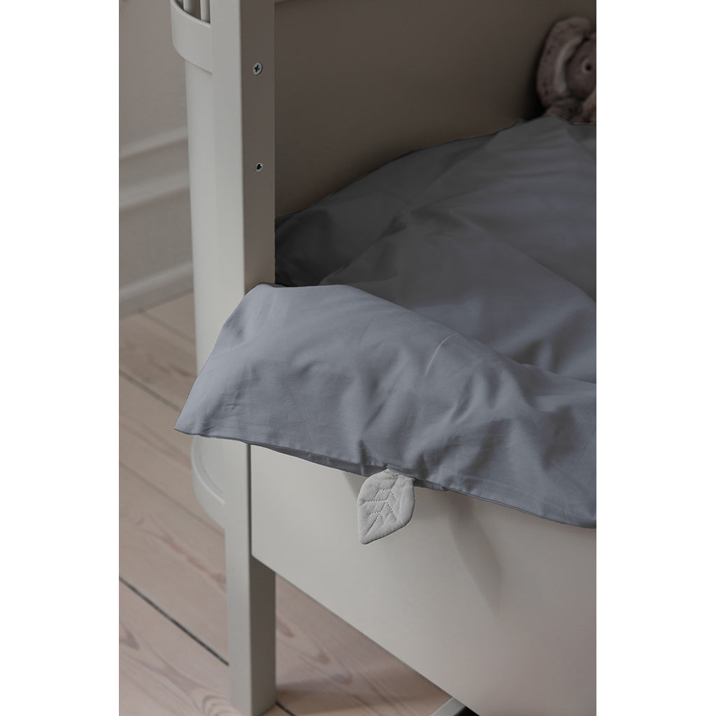 Sebra Junior Bedding, Organic - Forest Lake Blue