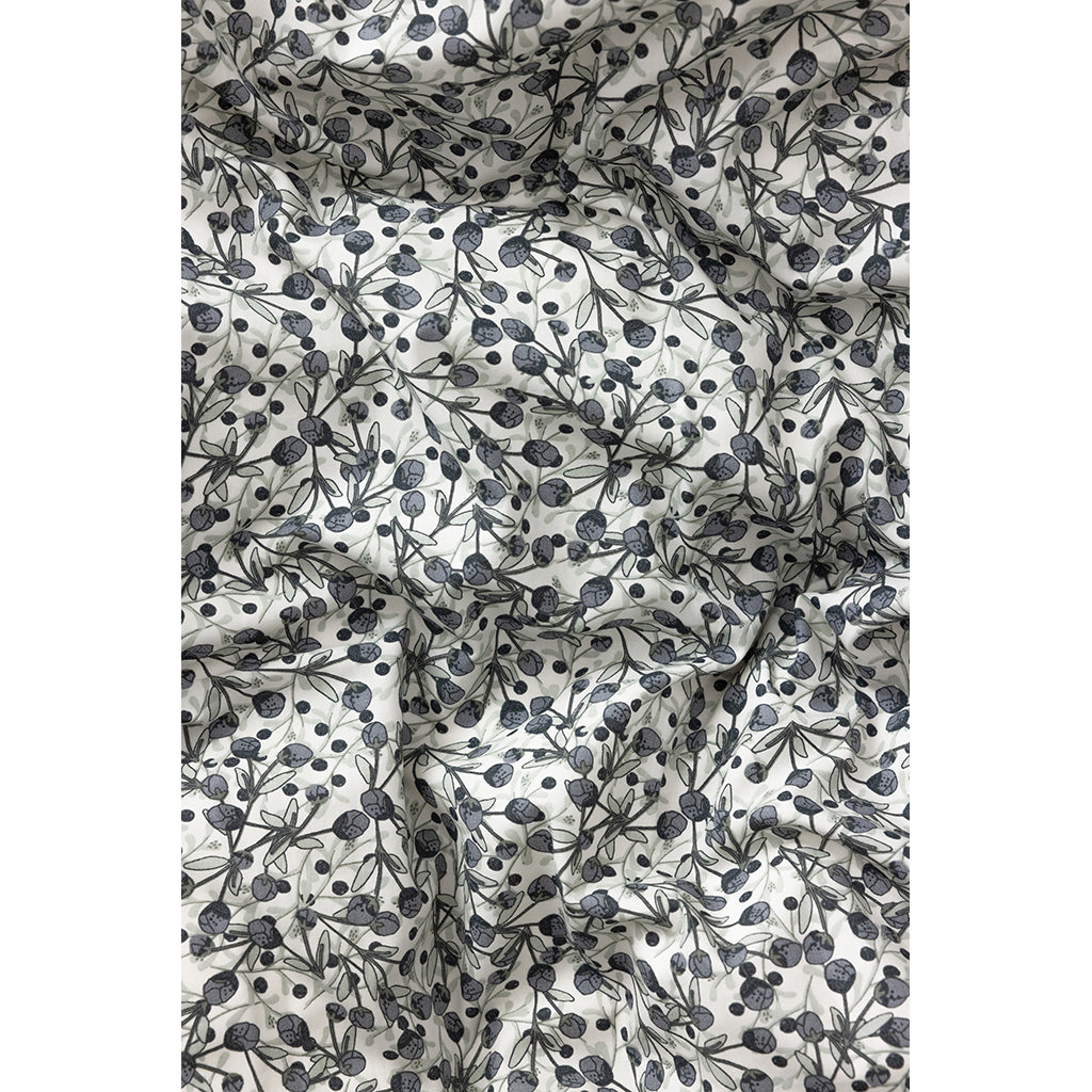 Sebra Junior Bedding, Organic - Blue Olive