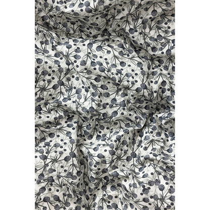 Sebra Junior Bedding, Organic - Blue Olive