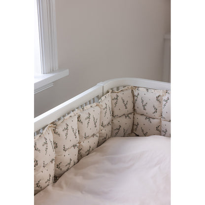 Sebra Bed Bumper, Kapok - Powder Blossom