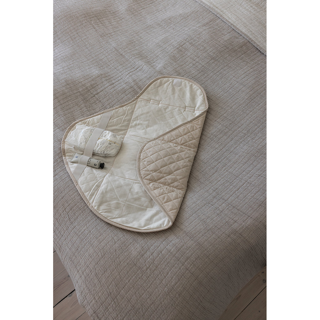 Sebra Changing Mat On-the-Go - Morning Beige