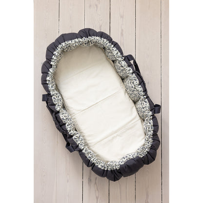 Sebra 3-in-1 Baby Nest - Blue Olive